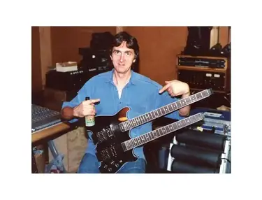 Bill Delap Allen Holdsworth Custom Double-Neck Headless Guitar