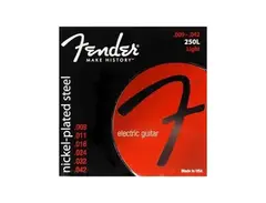 Fender 250L Strings 009 - 042 Nickel-Plated Steel