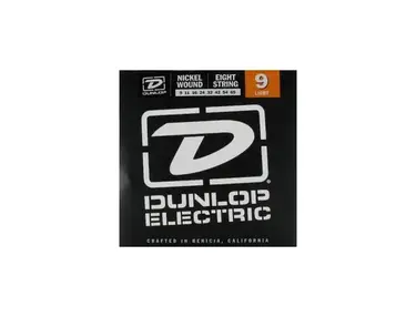 Dunlop electric nickel wound 8 strings 009 - 065