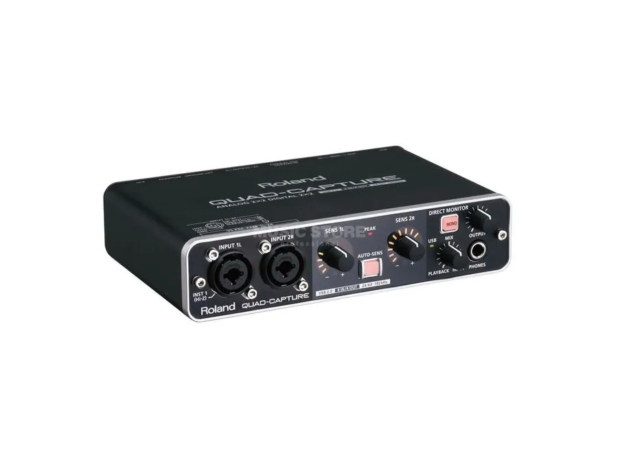 Roland QUAD-CAPTURE (UA-55) USB 2.0 Audio Interface - What To Know Roland QUAD-CAPTURE (UA-55) USB 2.0 Audio Interface - What To Know