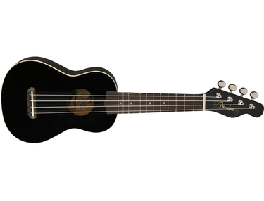 Fender Venice Soprano Ukulele Black