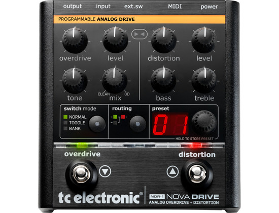 TC Electronic NDR-1 Nova Drive - ranked #125 in Overdrive Pedals |  Equipboard