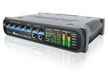 MOTU 4pre audio interface