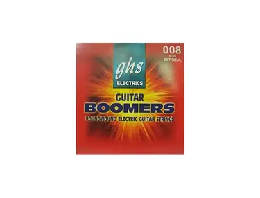 GHS "Guitar Boomers" Roundwound Electric Guitar Strings | Ultra Light (8-38)