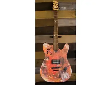 Custom Serj Tankian Guitar - Personally Autographed & Extremely Limited Edition