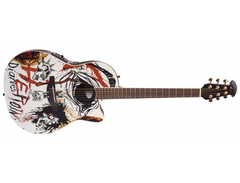 Ovation Celebrity NS28 Nikki Sixx"Heroin Diaries" Acoustic-Electric Guitar main image