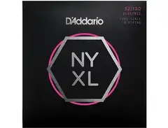 D'Addario NYXL32130 Nickel Wound Bass Guitar Strings, Regular Light 6-String, Long Scale