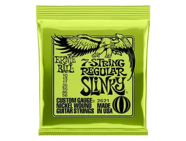 Ernie Ball Regular Slinky 7-String Guitar Strings (10-56)