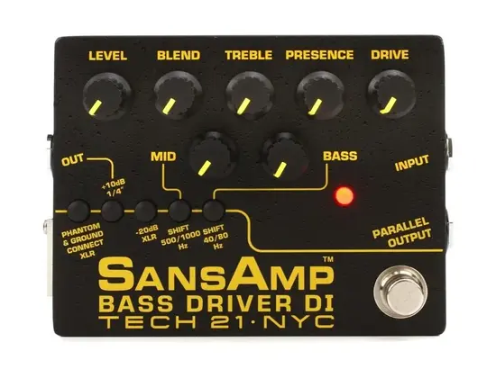 Tech 21 SansAmp Bass Driver DI V2