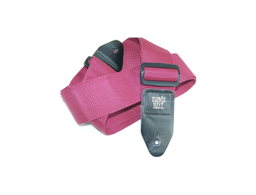 Ernie Ball Poly Strap Burgundy