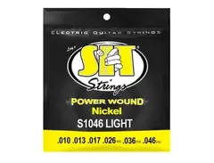 S.I.T. S1046 Light Power Wound Nickel Strings (10-46)