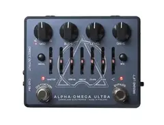 Darkglass Electronics Alpha Omega Ultra Dual Bass Preamp/OD Pedal Darkglass Electronics Alpha Omega Ultra Dual Bass Preamp/OD Pedal