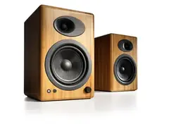 Audioengine A5+ Powered Speakers, Bamboo