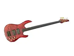 Carvin LB70 custom fretless bass guitar