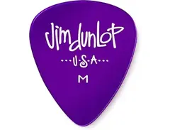 Dunlop Gel Medium Guitar Picks - Purple