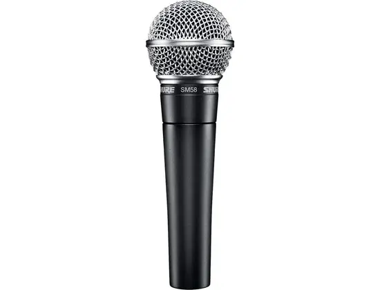 Shure SM58 dynamic vocal microphone