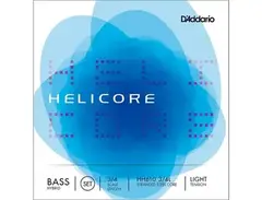 D'Addario HH610 3/4L Helicore Hybrid Bass String Set