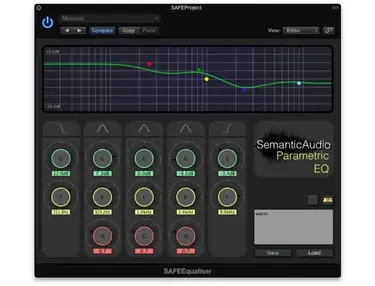 SAFE Semantic Audio Parametric EQ