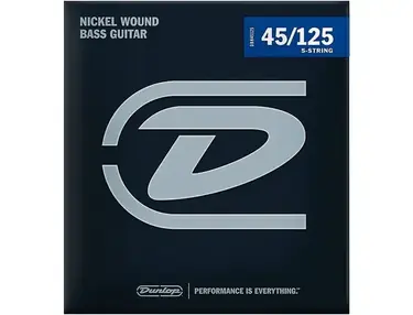Dunlop Bass Strings Set/5 45-125 Nickel Wound