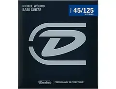 Dunlop Bass Strings Set/5 45-125 Nickel Wound