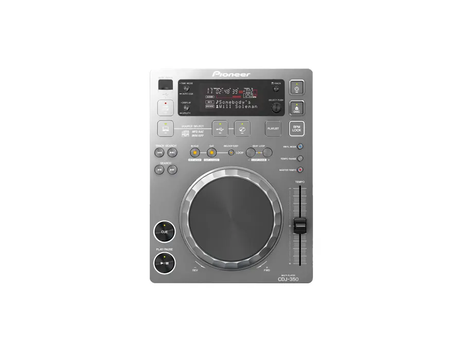 Pioneer CDJ-350-S Digital DJ Turntable - What To Know Pioneer CDJ-350-S Digital DJ Turntable - What To Know