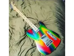 Performance Lady Rainbow Guitar main image