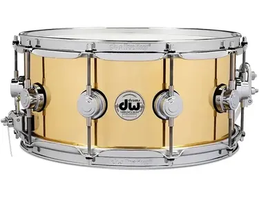DW Bell Brass Snare Drum 14''x6.5''