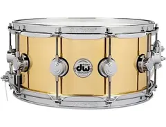 DW Bell Brass Snare Drum 14''x6.5''