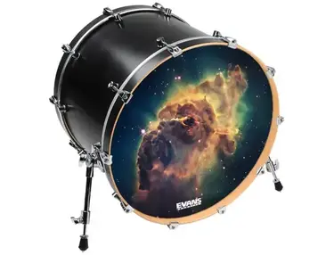Evans Inked by Evans Custom Front Kick Drumhead