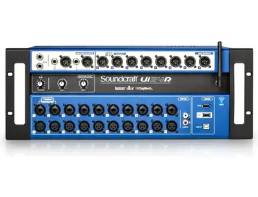 Soundcraft UI24R 24 track mixer recorder