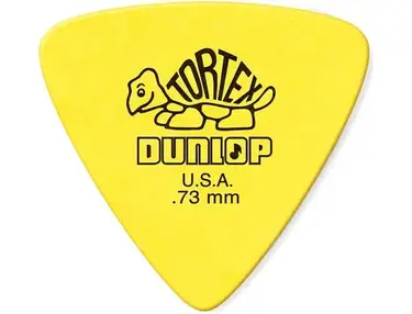 Dunlop Tortex Triangle Guitar Picks 0.73mm