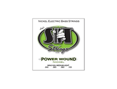 S.I.T. Medium Light Power Wound Nickel Bass Strings (45-105)