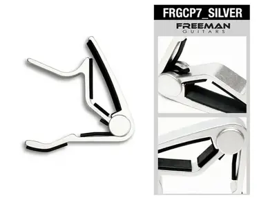FRGCP7 Acoustic Guitar Capo SIlver
