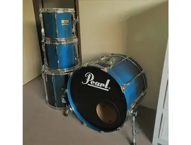 Pearl BLX Birch Drums (Sheer Blue)