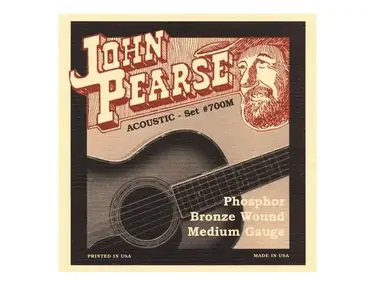 John Pearse #700M Phosphor Bronze Medium