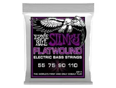Ernie Ball Power Slinky Cobalt Flatwound Bass Strings (55-110)