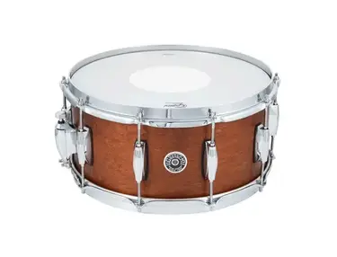 Gretsch USA 14 x 6.5 Brooklyn Snare Drum, Satin Mahogany