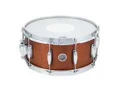Gretsch USA 14 x 6.5 Brooklyn Snare Drum, Satin Mahogany main image