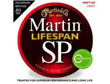 Martin Lifespan Phosphor Bronze Light Acoustic Strings, 012-054