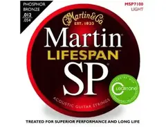 Martin Lifespan Phosphor Bronze Light Acoustic Strings, 012-054
