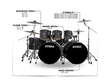 Tama Imperialstar 8 piece - BOB