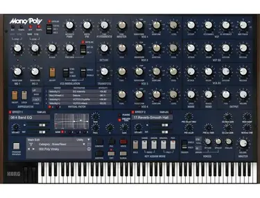 Korg Mono/Poly Software Synthesizer