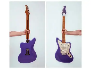 Jazzmaster "Bokeh" por SK Guitar Service