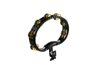 Meinl TMT2B Mountable Traditional ABS Tambourine, Brass Jingles