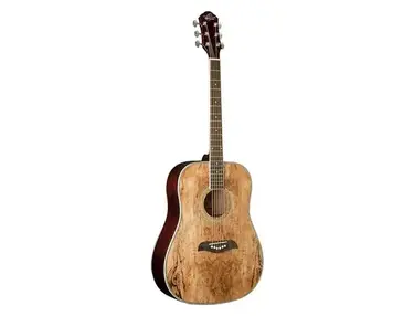 Oscar Schmidt OG2SM Acoustic Guitar - Spalted Maple