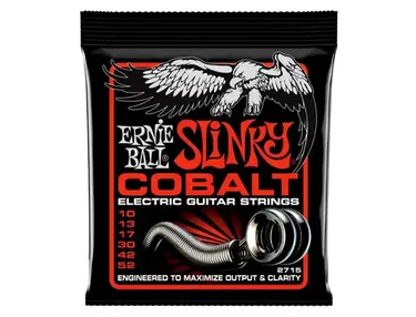 Ernie Ball Skinny Top Heavy Bottom Cobalt Guitar Strings (10-52)