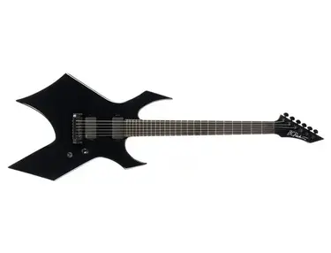 B.C. Rich JRV Icon Electric Guitar Black Red Ebony Fretboard