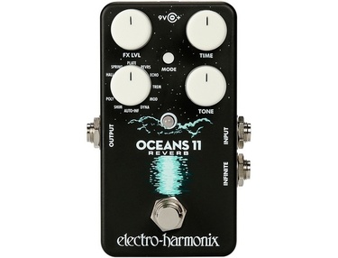 ehx oceans 11 reverb pedal