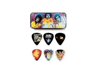 Dunlop Jimi Hendrix Pick Tin Axis Bold As Love