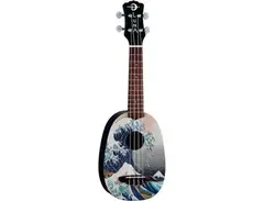 Luna Guitars Great Wave Soprano Ukulele main image